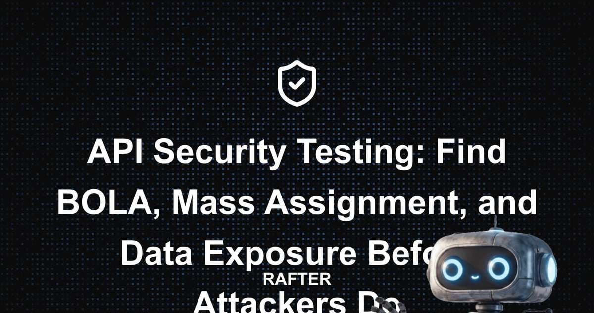 API Security Testing: Find BOLA, Mass Assignment, and Data Exposure Before Attackers Do