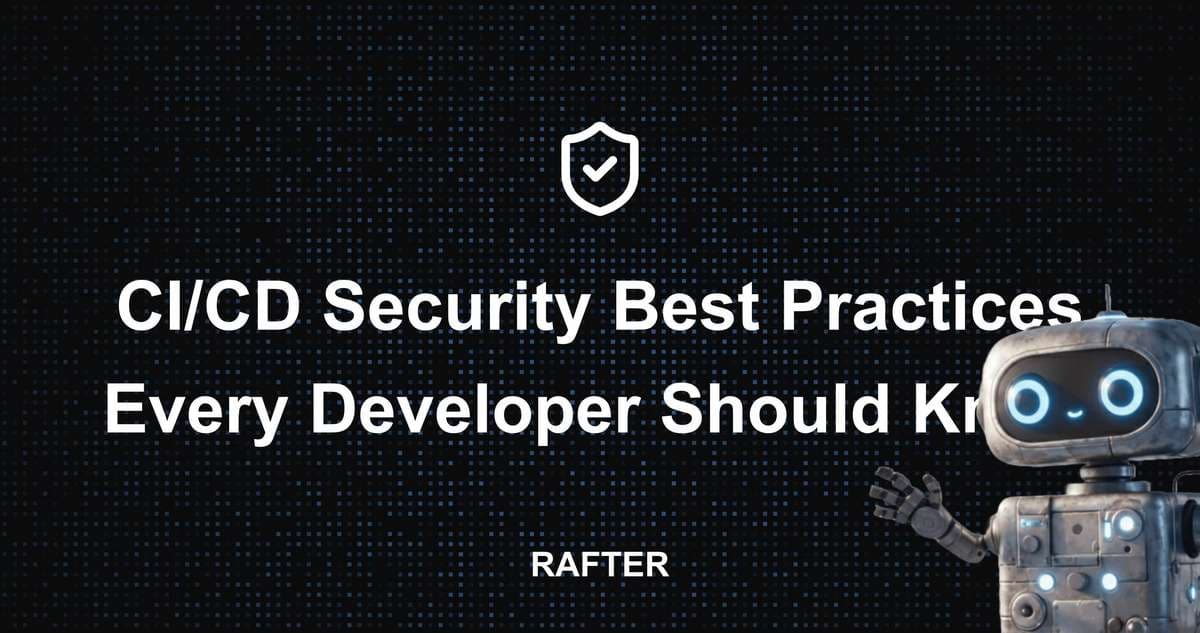 CI/CD Security Best Practices Every Developer Should Know