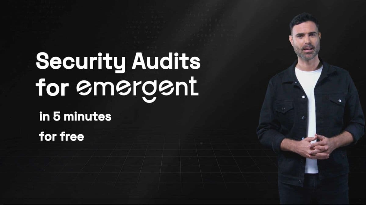 How to Run a 5-Minute Security Audit on Your Emergent App (2026)