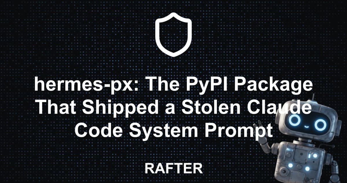 hermes-px: The PyPI Package That Shipped a Stolen Claude Code System Prompt