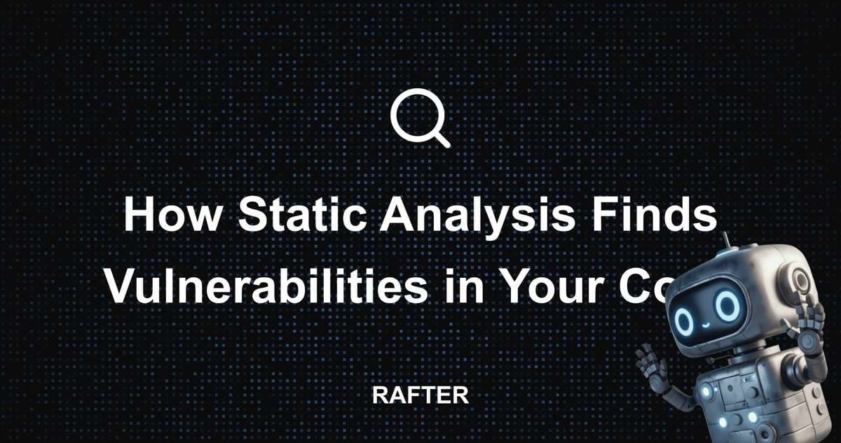 How Static Analysis Finds Vulnerabilities in Your Code
