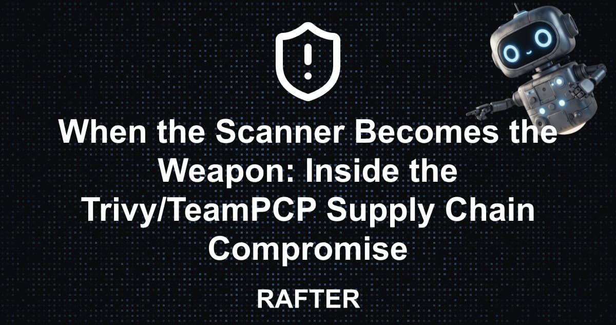 When the Scanner Becomes the Weapon: Inside the Trivy/TeamPCP Supply Chain Compromise