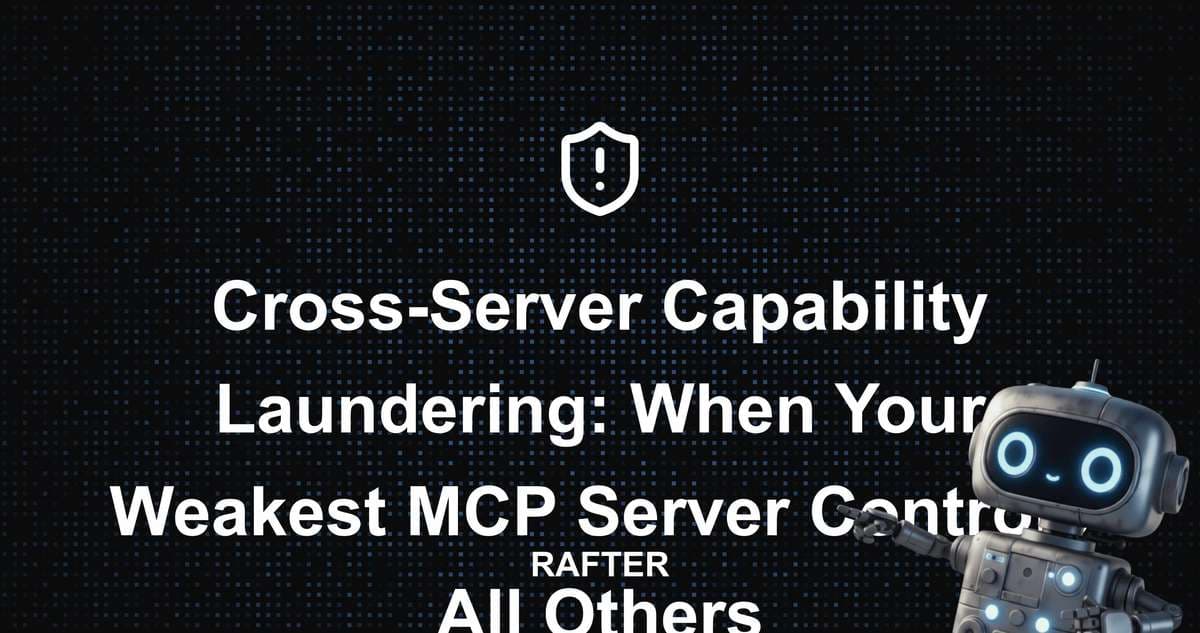 Cross-Server Capability Laundering: When Your Weakest MCP Server Controls All Others
