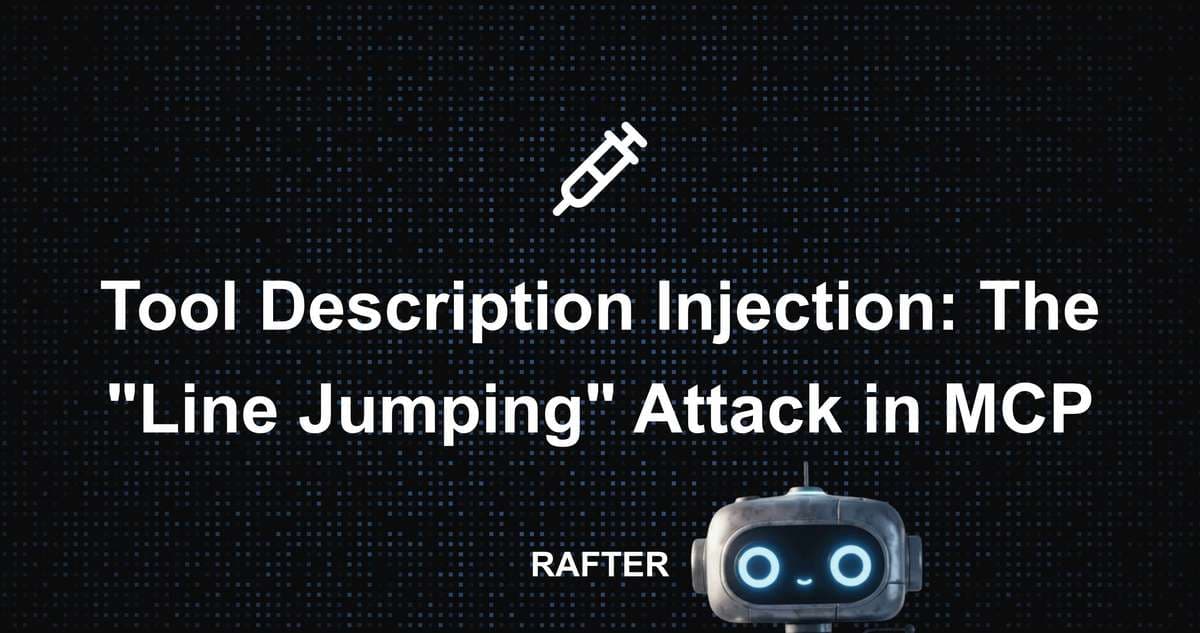 Tool Description Injection: The "Line Jumping" Attack in MCP