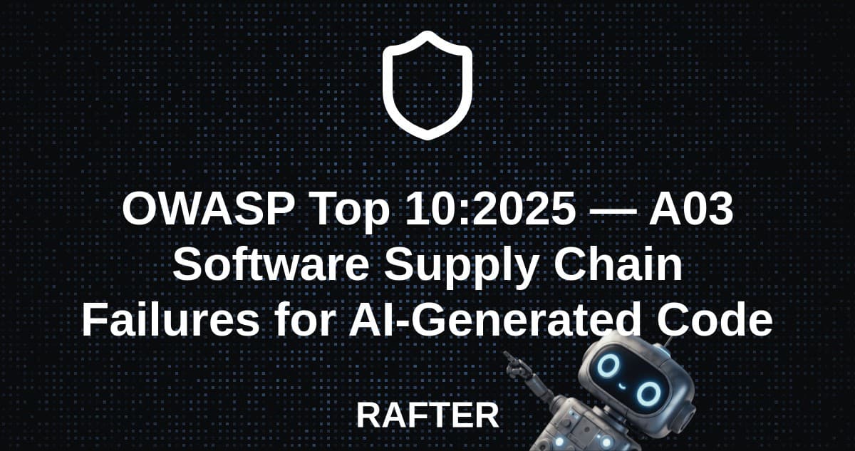 OWASP Top 10:2025 — A03 Software Supply Chain Failures for AI-Generated Code