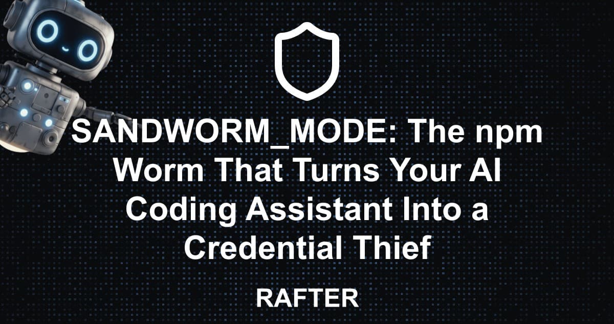 SANDWORM_MODE: The npm Worm That Turns Your AI Coding Assistant Into a Credential Thief