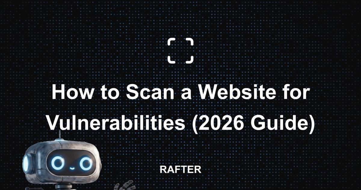 How to Scan a Website for Vulnerabilities (2026 Guide)