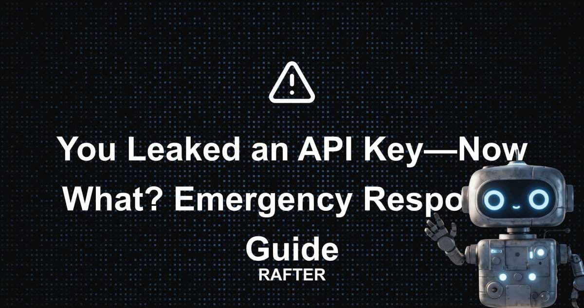 You Leaked an API Key—Now What? Emergency Response Guide
