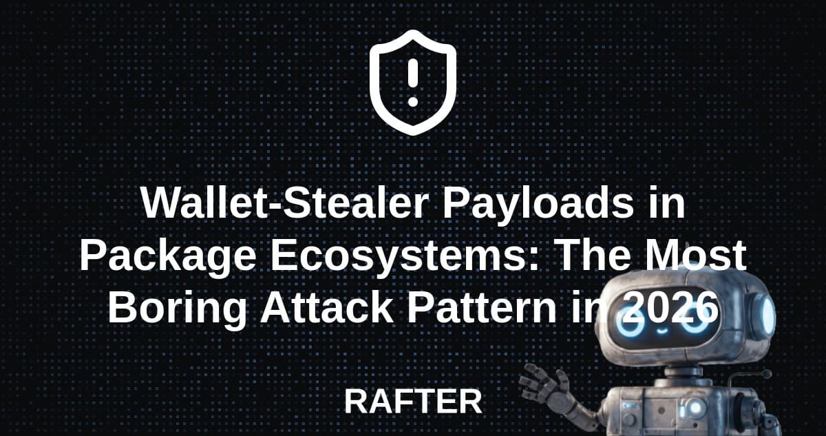 Wallet-Stealer Payloads in Package Ecosystems: The Most Boring Attack Pattern in 2026